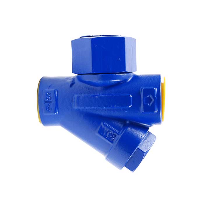 Thermodynamic Steam Trap with Strainer
